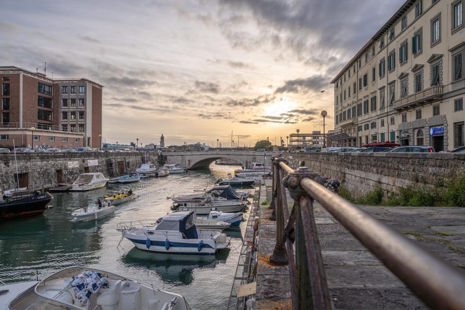 Natural landscape, City view, Sea view, Sunset