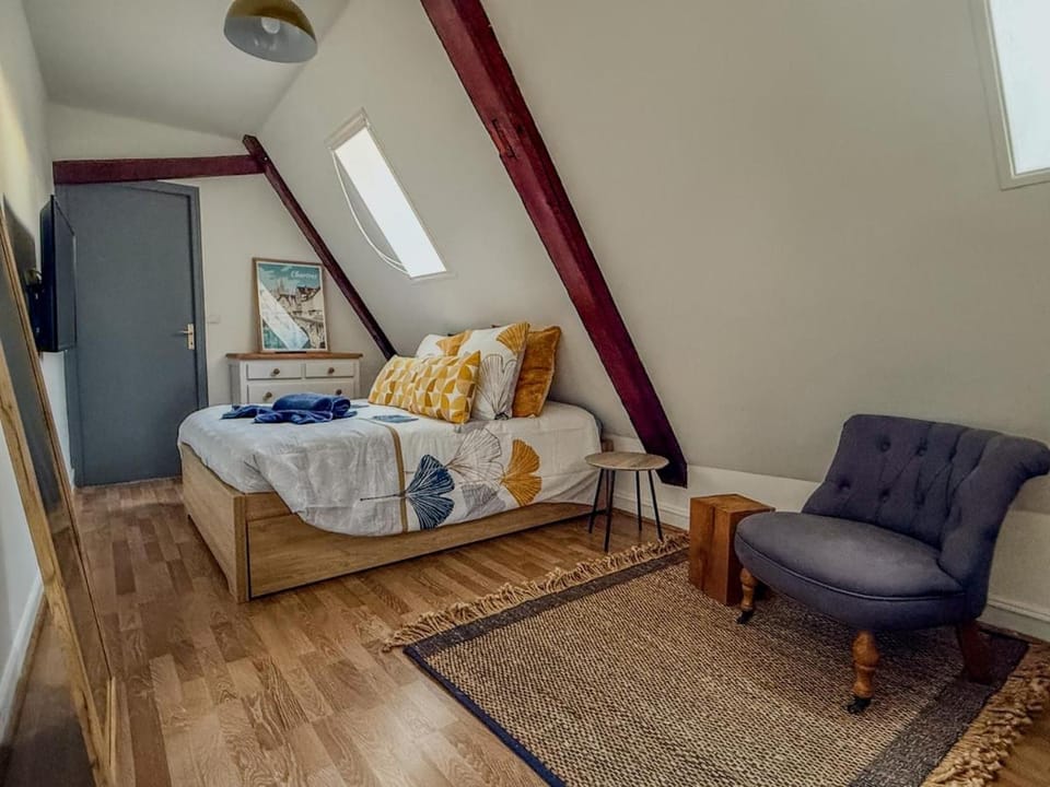 Duplex T3 en centre-ville avec très belle vue Apartment in Chartres