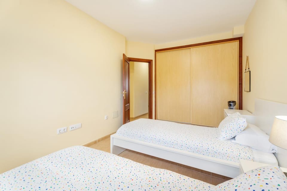 Property building, Living room, Bedroom