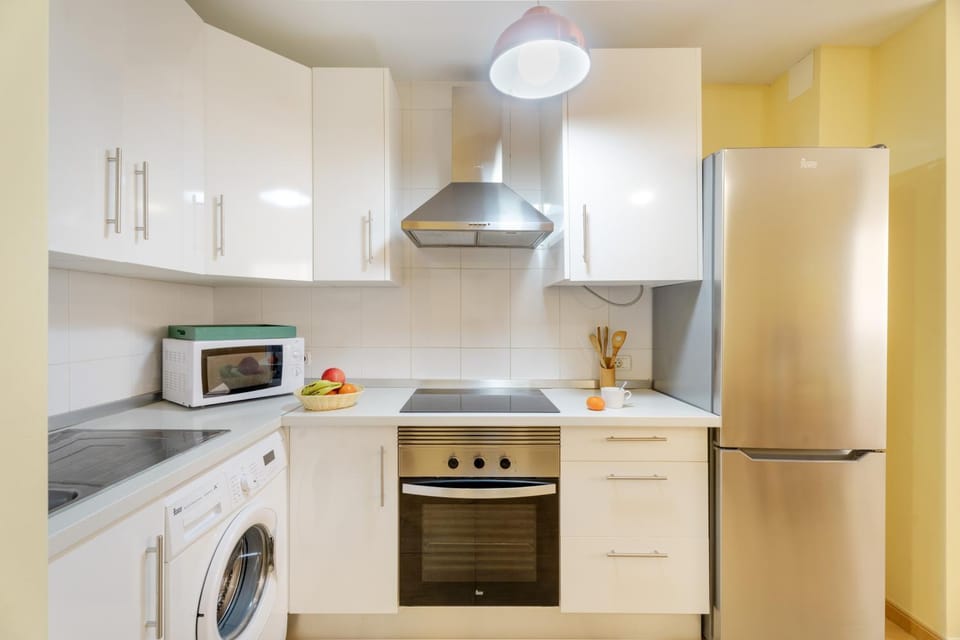Kitchen or kitchenette, Living room