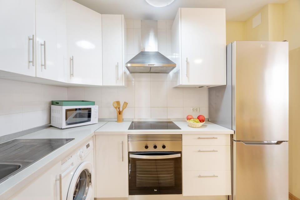 Kitchen or kitchenette, Living room