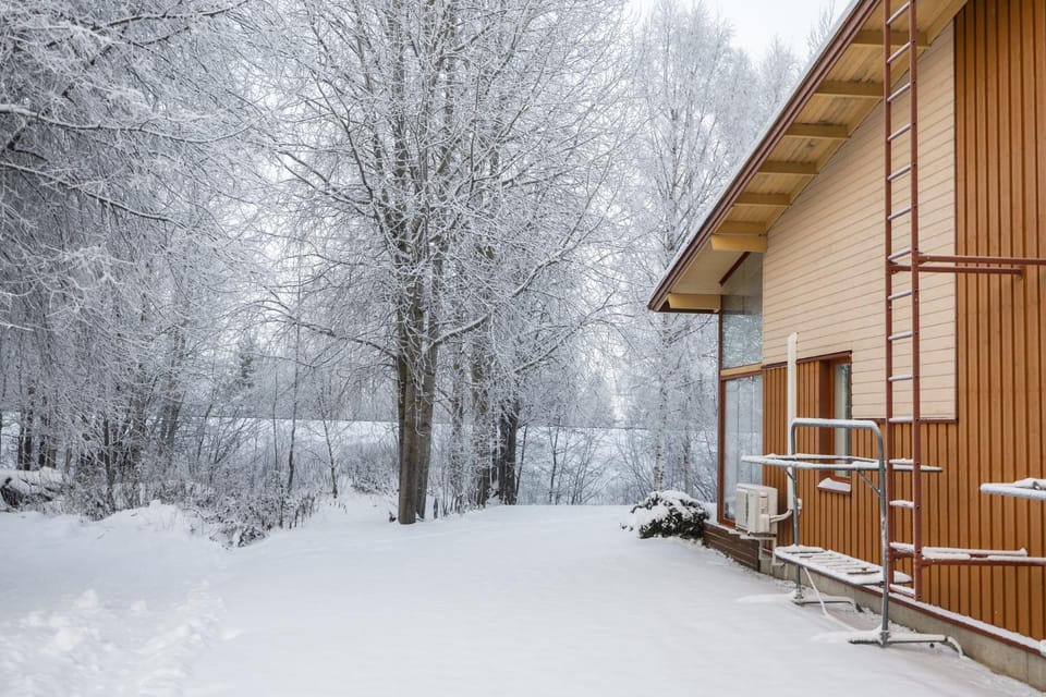 Property building, Day, Natural landscape, Winter