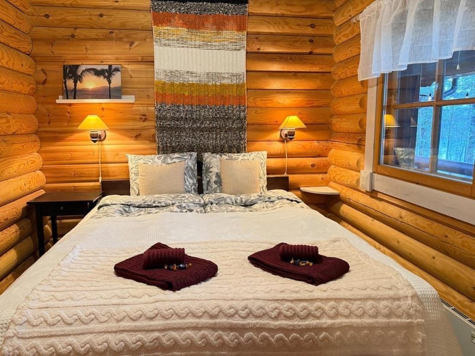Kantolammen mökki,puusauna wifi ja palju-extra Chalet in Lapland