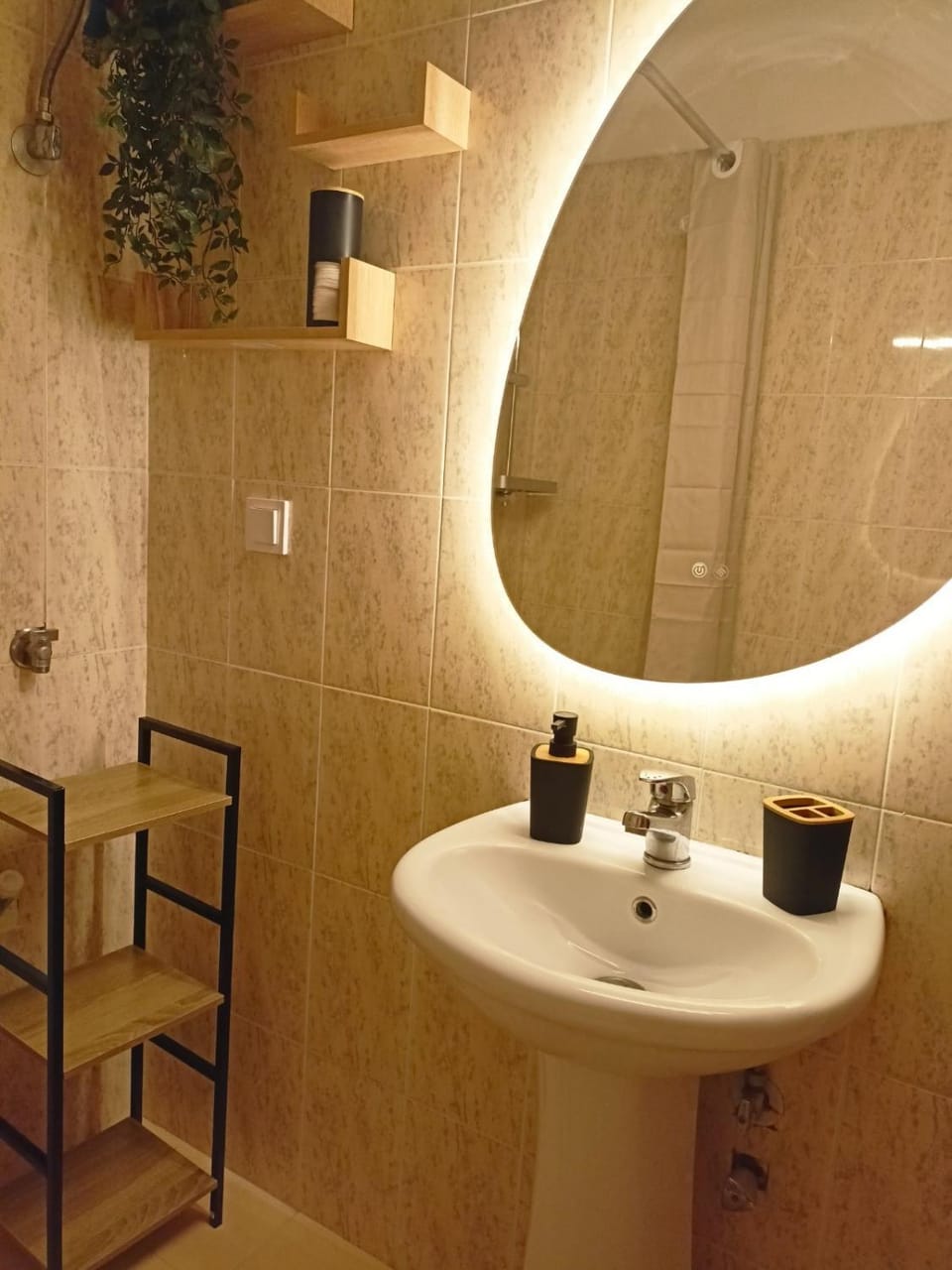 View clock loft Apartment in Trikala