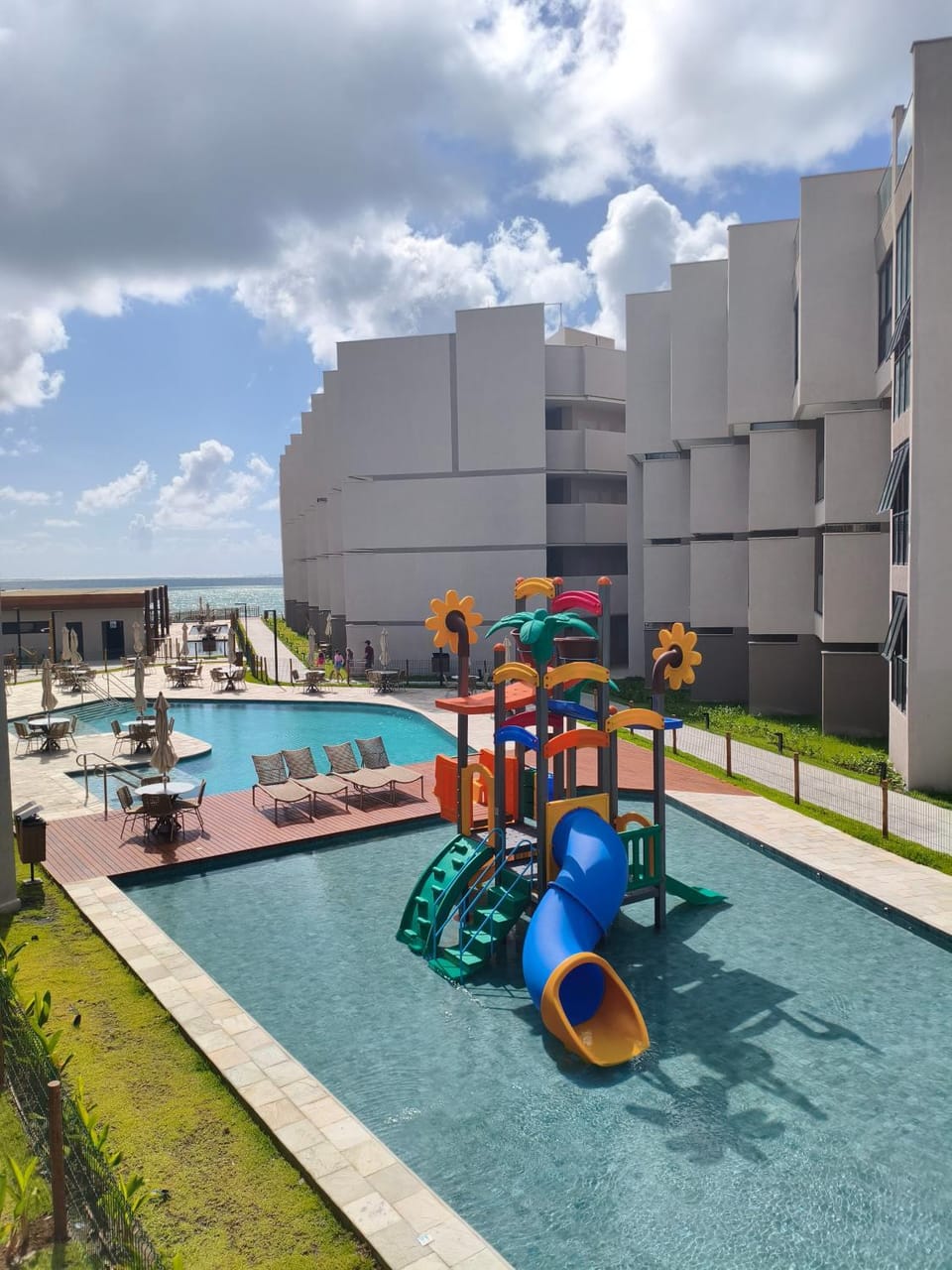 Children play ground, Aqua park, Swimming pool