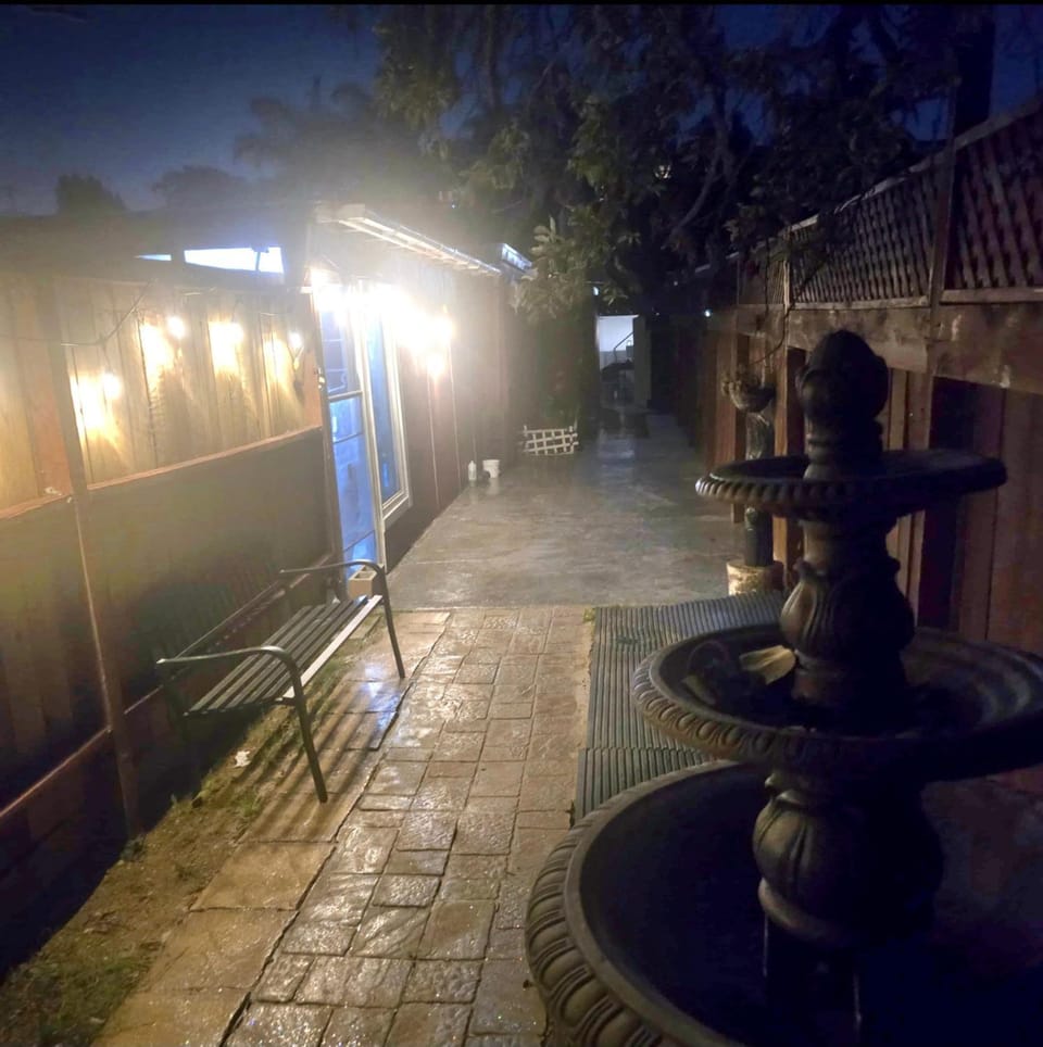 Patio, Night