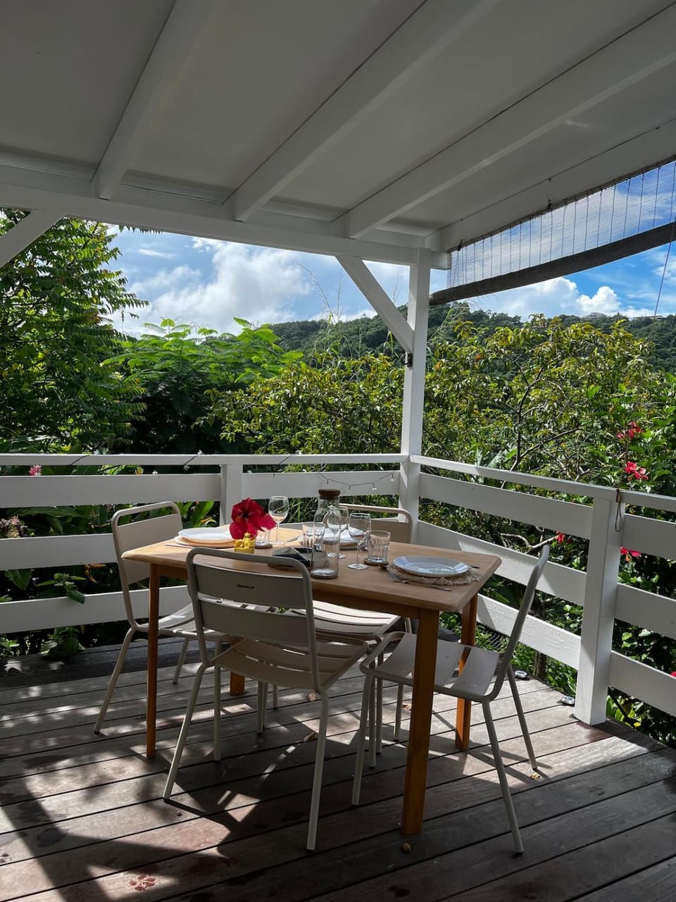 Patio, Mountain view