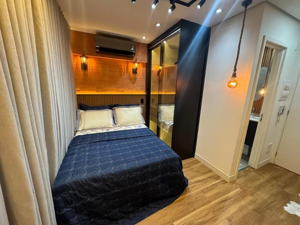 Your Modern Retreat in SP Balcony and Gym Apartment in Sao Paulo City