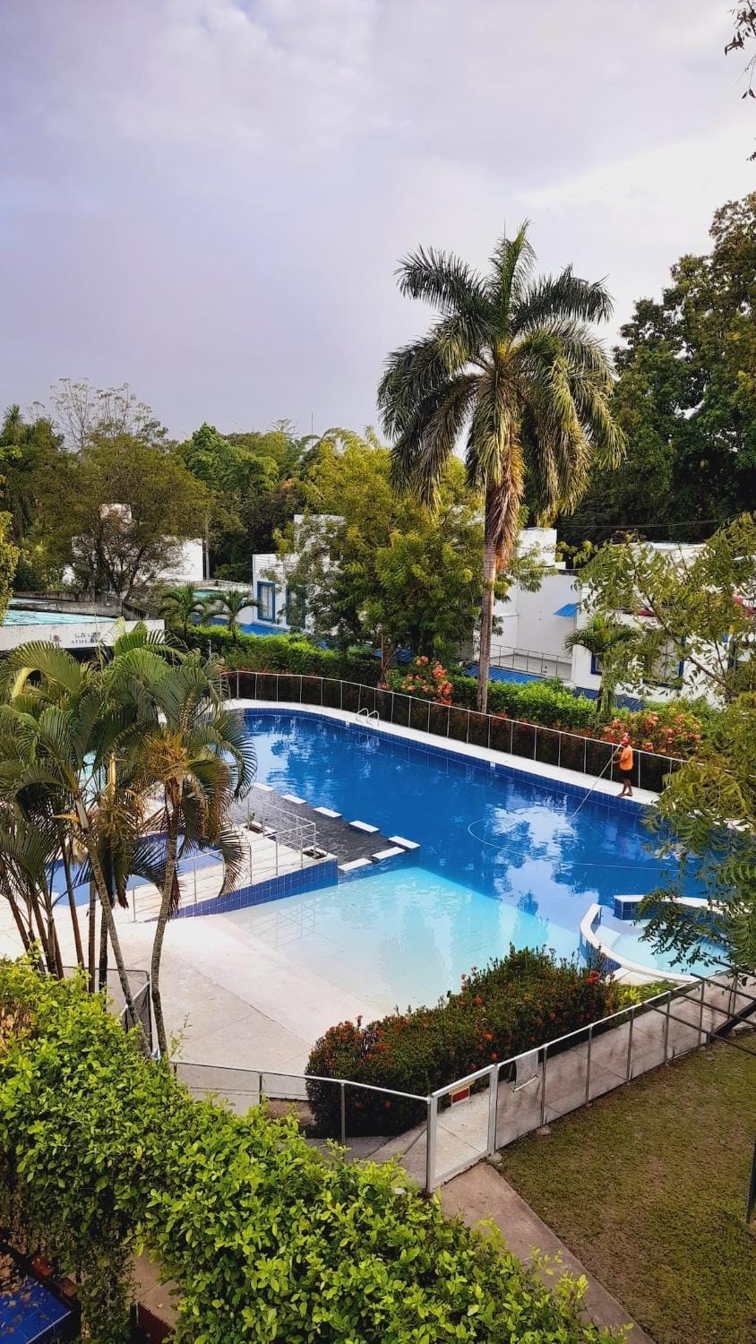 Balcony/Terrace, Pool view, Swimming pool