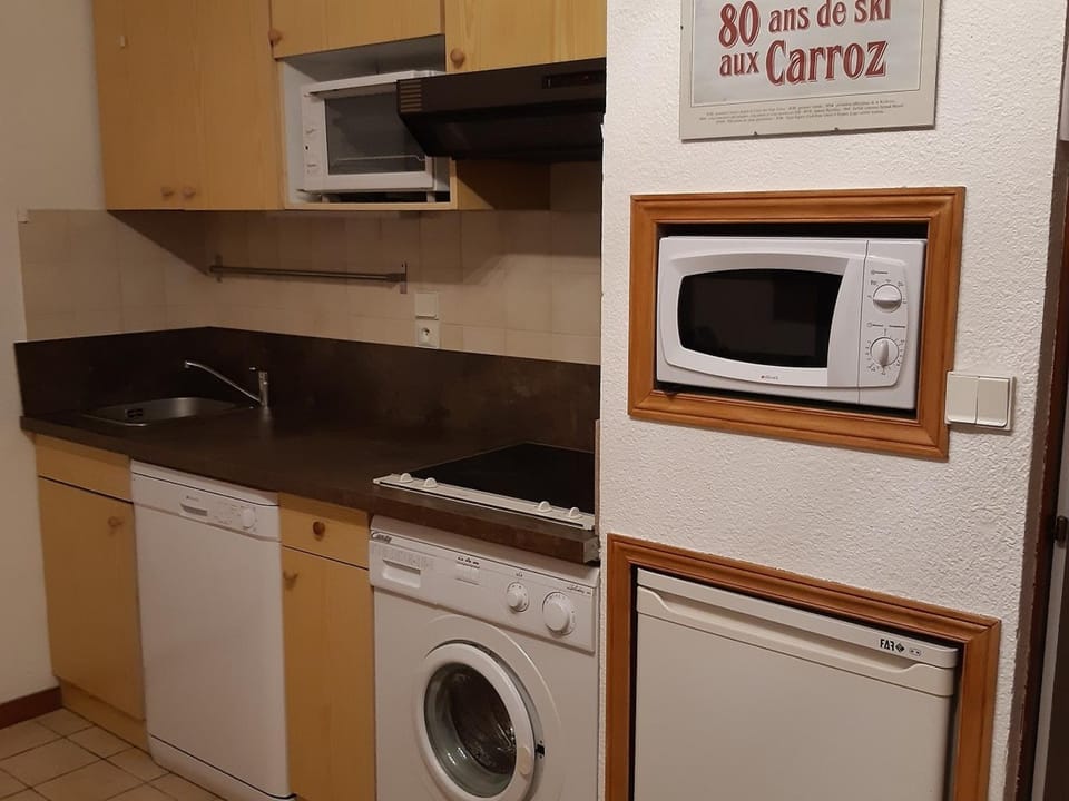 Studio cosy avec terrasse, 4 pers, parking privatif - FR-1-836-35 Apartment in Arâches-la-Frasse