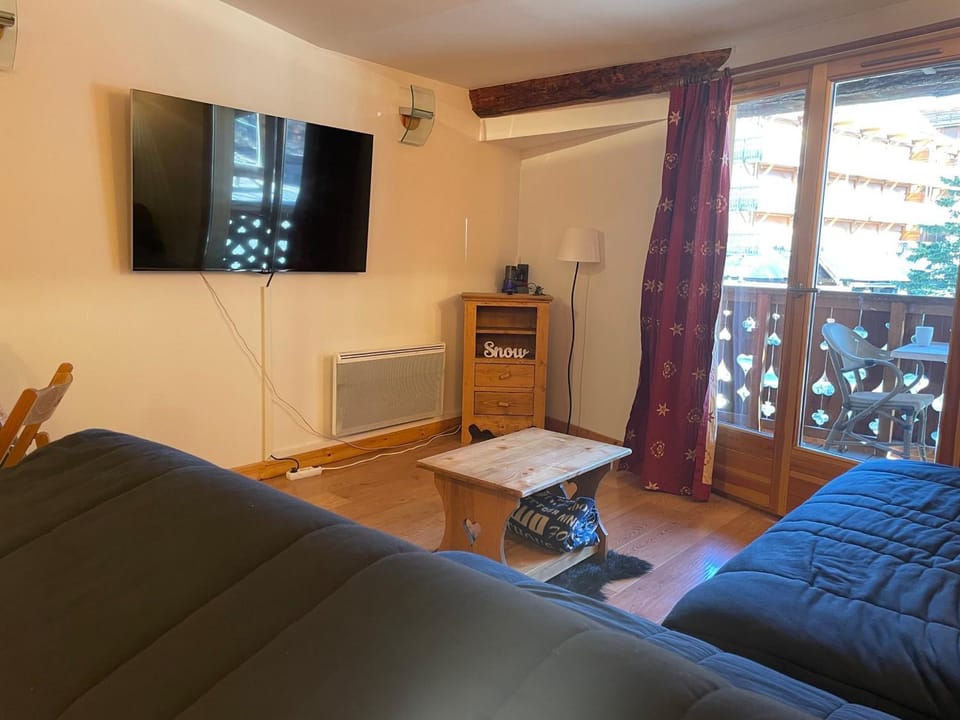 Appartement cosy à Pra-Loup 1600, 50m des pistes, 6 pers, balcon - FR-1-165A-209 Apartment in Uvernet-Fours
