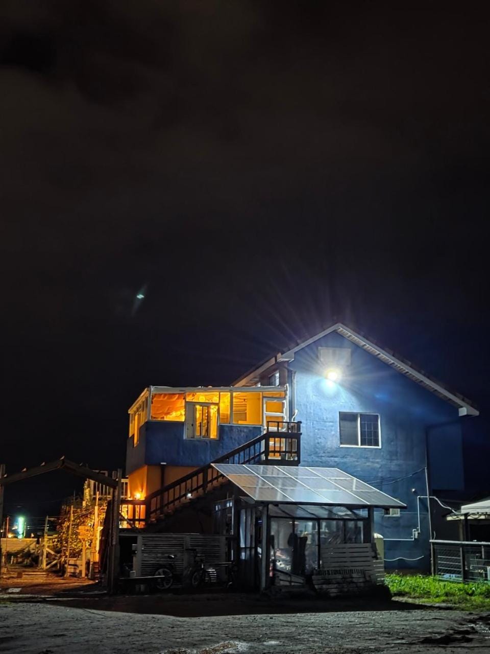Property building, Night