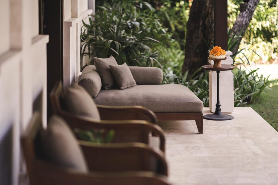 Patio, Seating area, Garden view