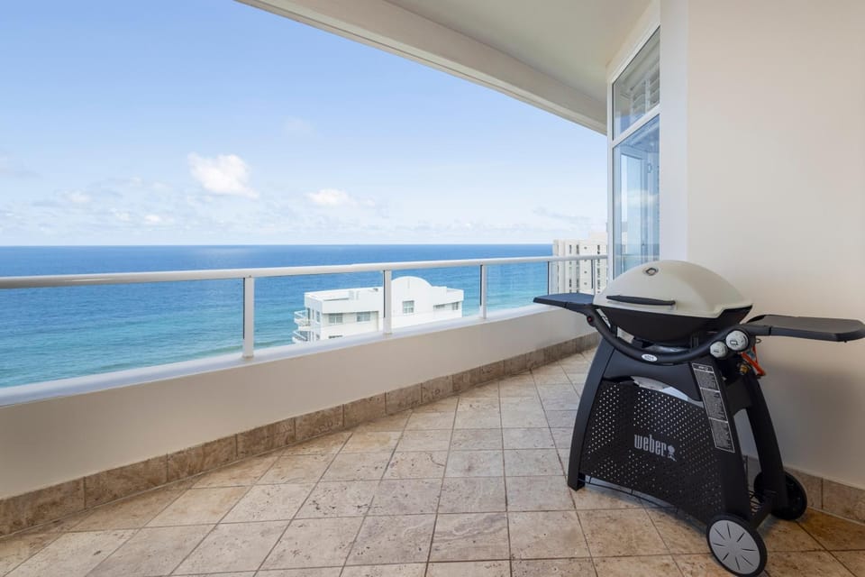BBQ facilities, Balcony/Terrace, Sea view