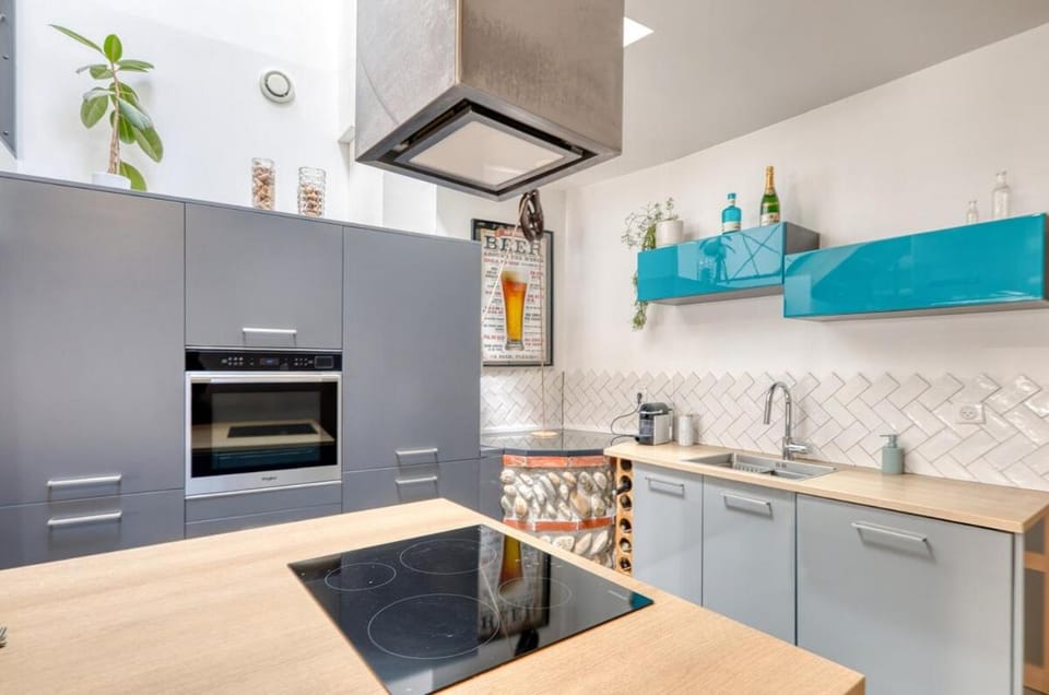 oven, stove, kitchen