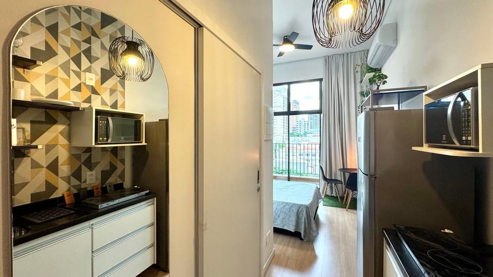 Studio Perfeito Proximo Nubank Parque e Metro Perdizes Apartment in Sao Paulo City