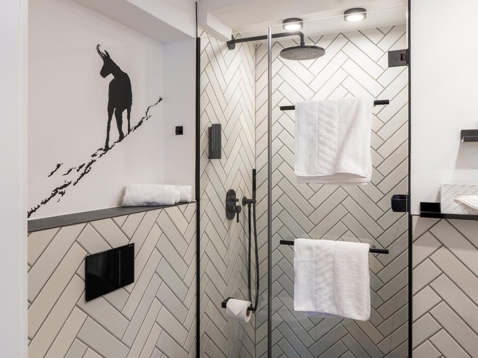 Shower, Bathroom, towels