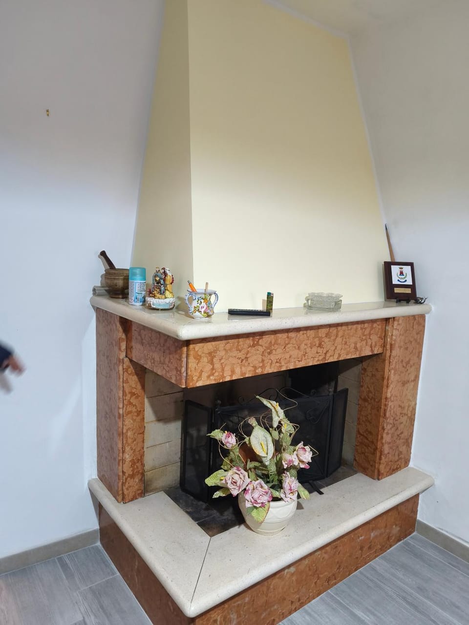 fireplace