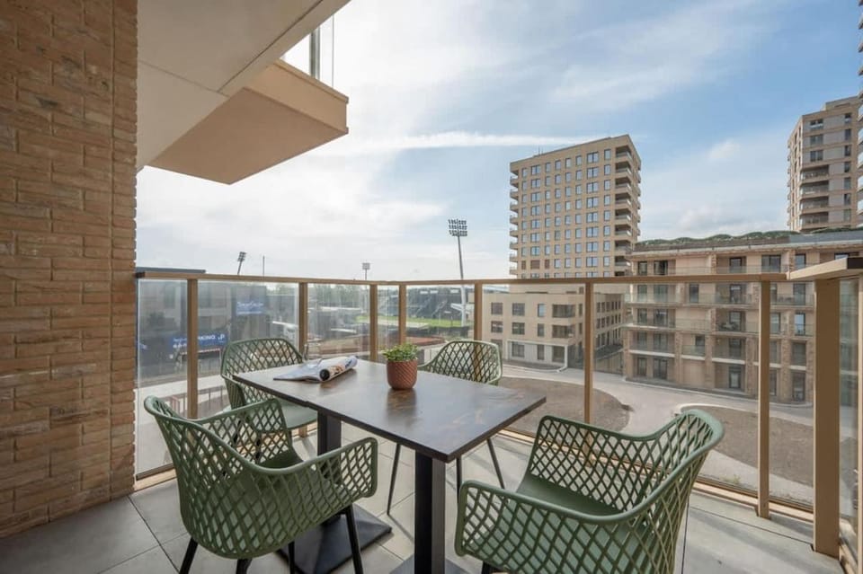 Modern Apartment with Private Terrace and Parking Apartment in Ostend