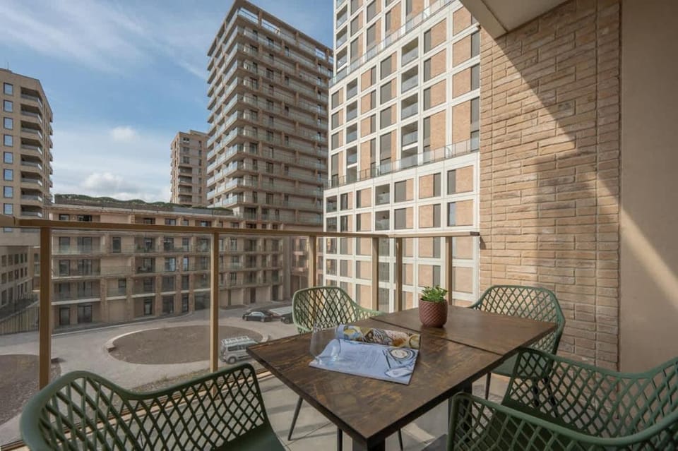 Modern Apartment with Private Terrace and Parking Apartment in Ostend