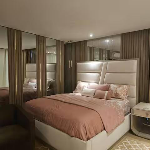 Photo of the whole room, Bedroom