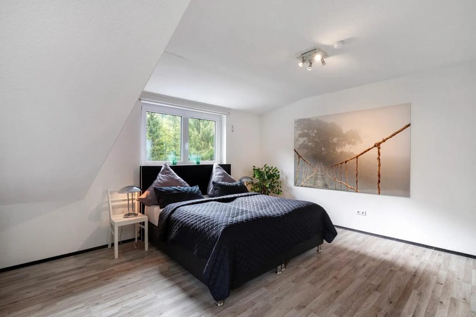 Property building, Living room, Bedroom