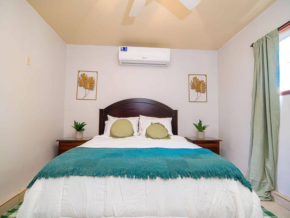 Bed, Beach, Bedroom, Location, air conditioner