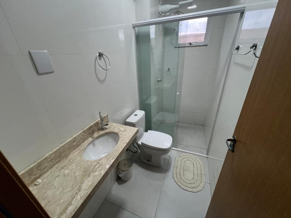 Apartamento com jardim e ar condicionado na sala e quartos na Av Blumenau Apartment in State of Mato Grosso, Brazil