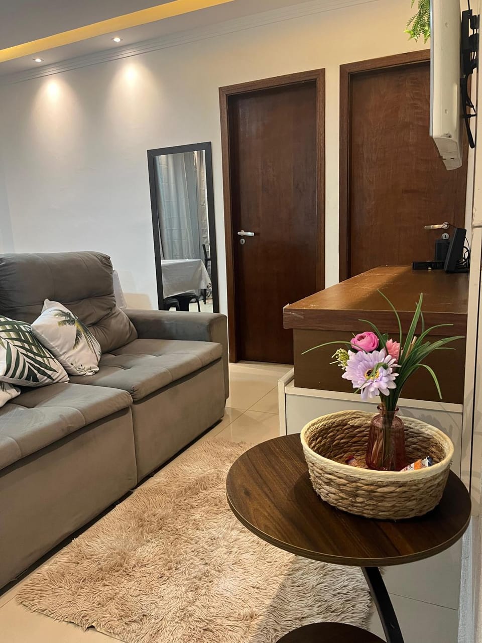 Casa grande e aconchegante, lado praia, com wifi Apartment in State of São Paulo