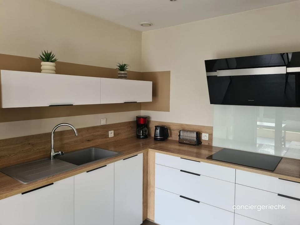 dishwasher, oven, stove, toaster, kitchen