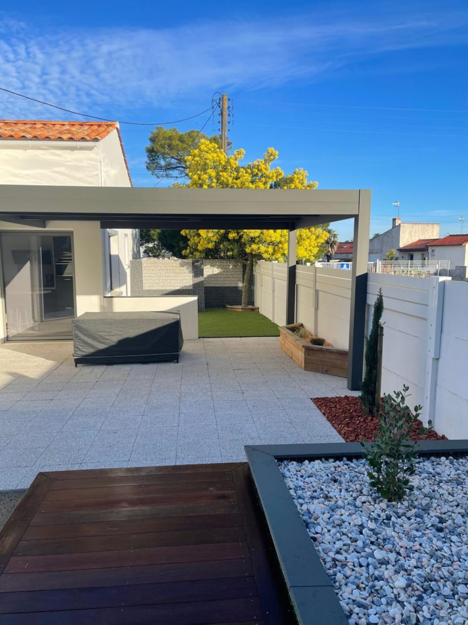 Patio, Garden, Garden view