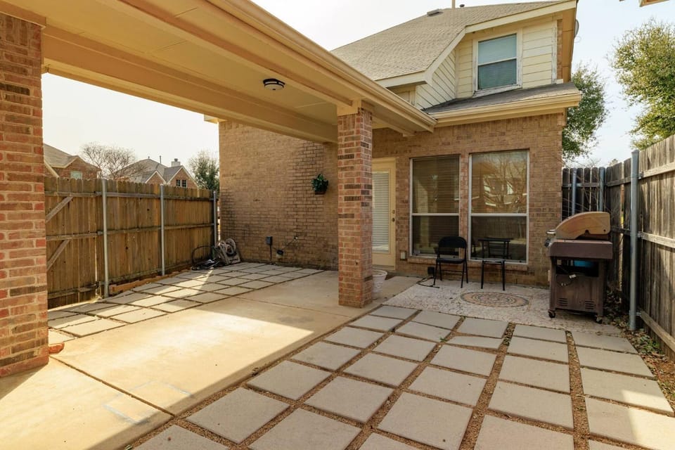 Patio, BBQ facilities, Seating area