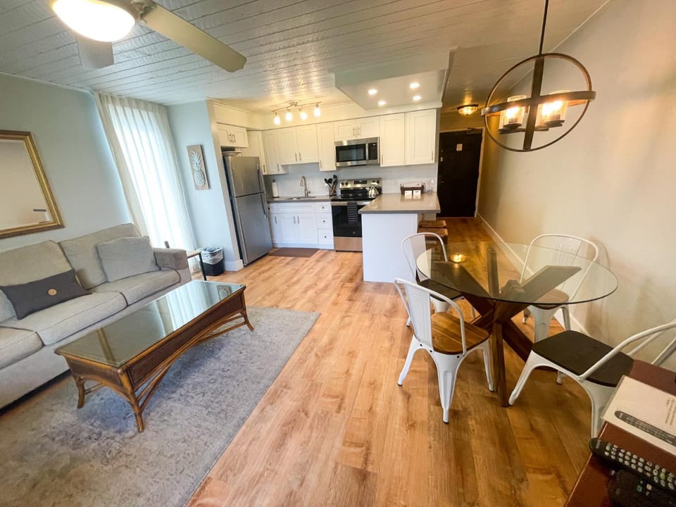 Waiohuli Beach Hale D-114 Oceanfront Complex with Garden View, Steps to Beach Apartment in Kihei
