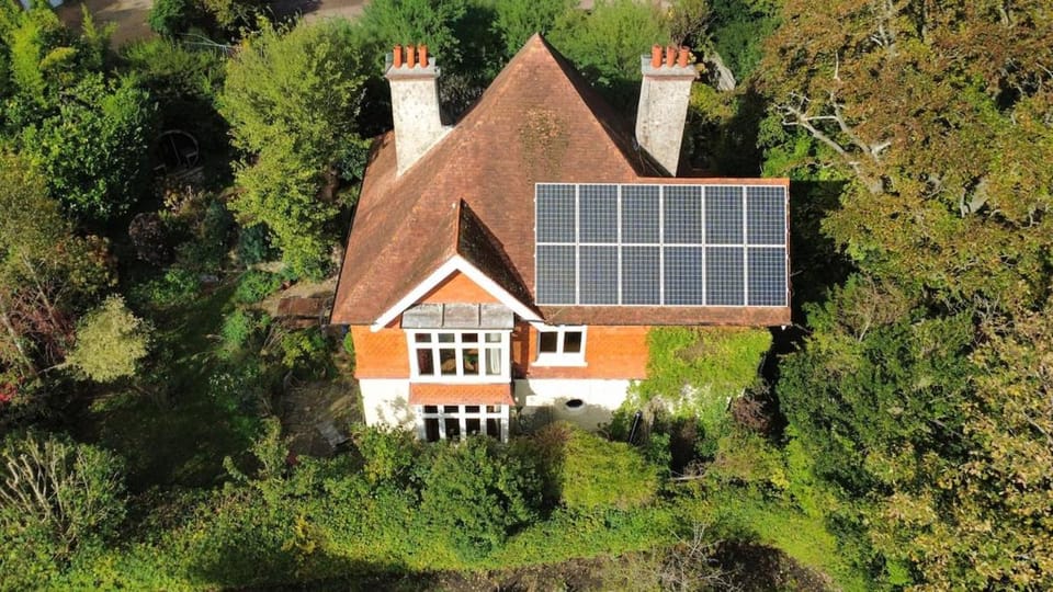 Property building, Day, Natural landscape, Bird's eye view, Garden view
