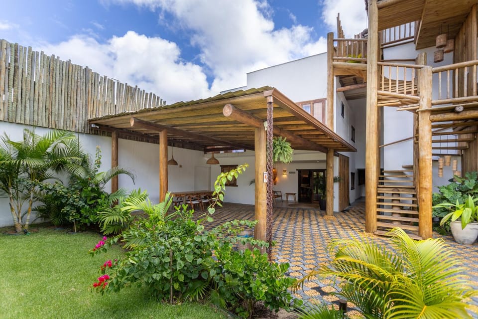 Property building, Garden
