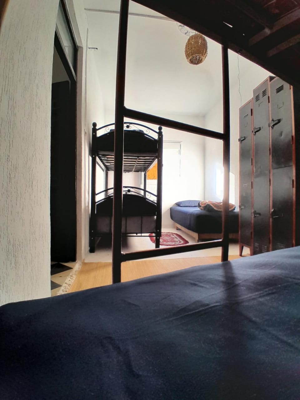 Photo of the whole room, bunk bed