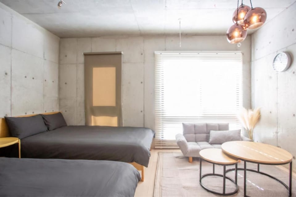 Bed, Living room, Bedroom