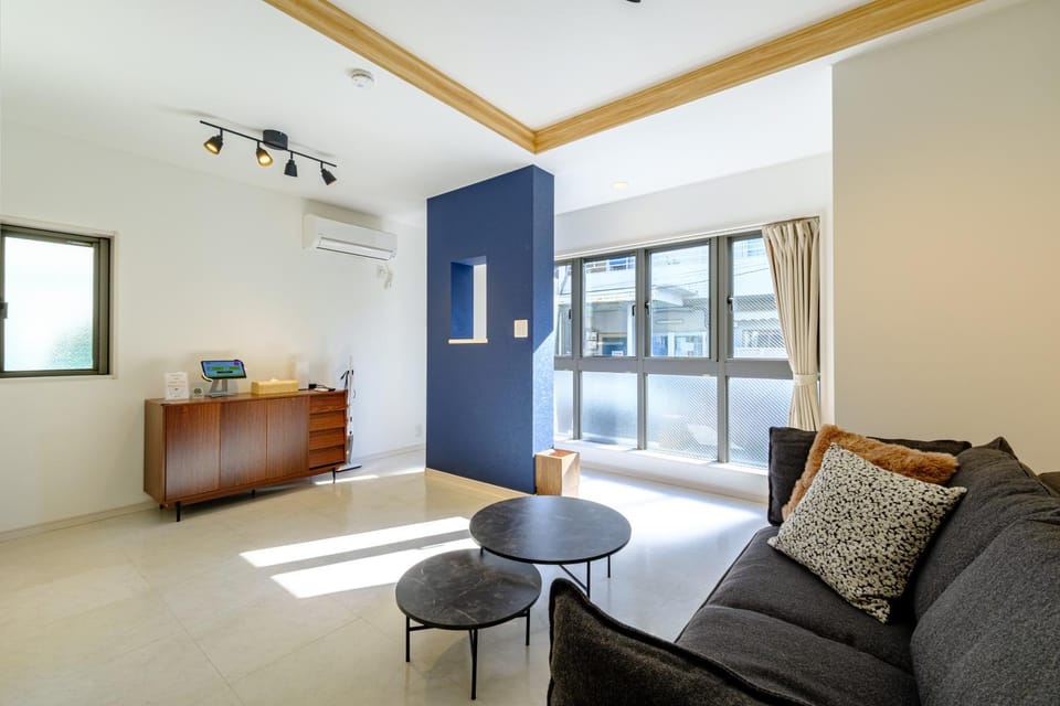 Living room, air conditioner