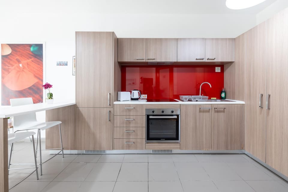 Kitchen or kitchenette, kitchen