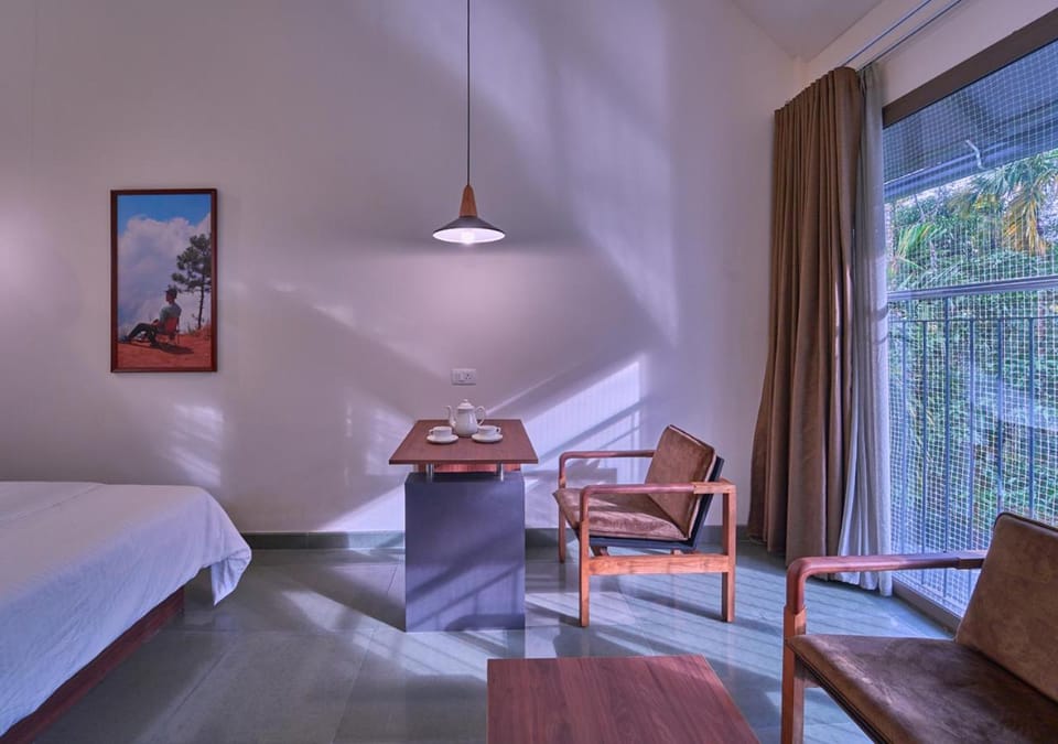 Seating area, Bedroom