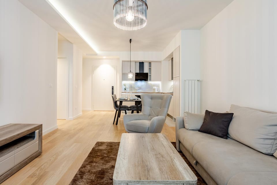 Living room, Dining area, heating