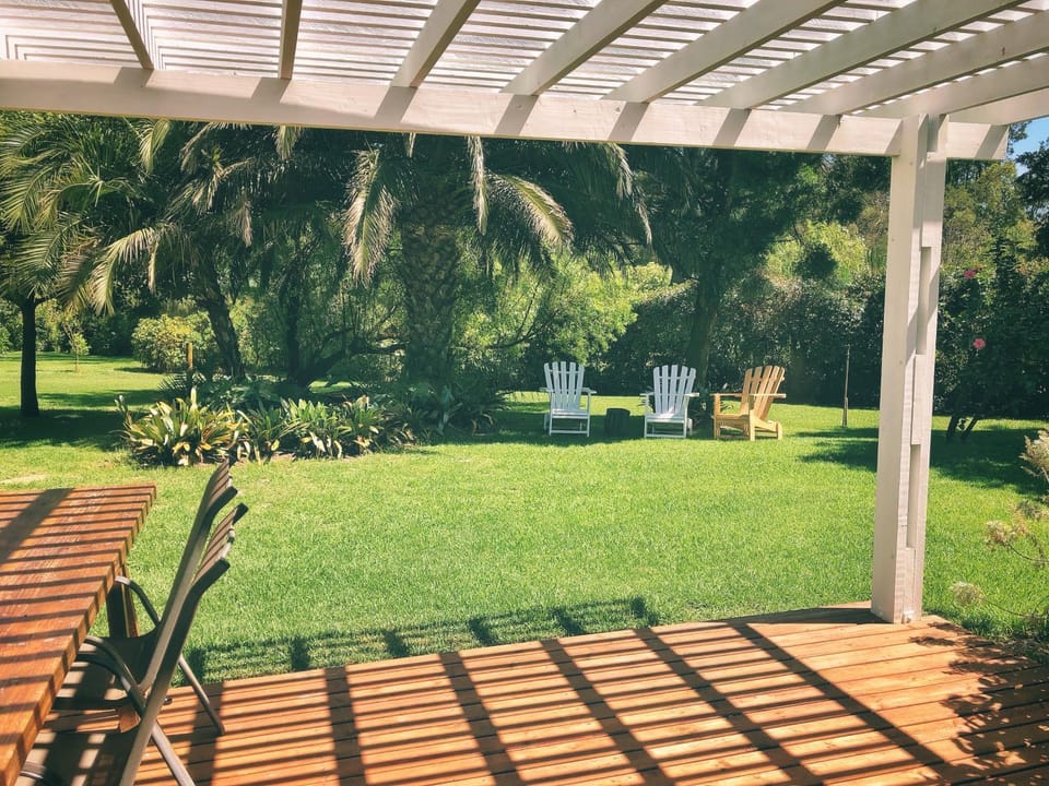 Patio, Natural landscape, Garden view