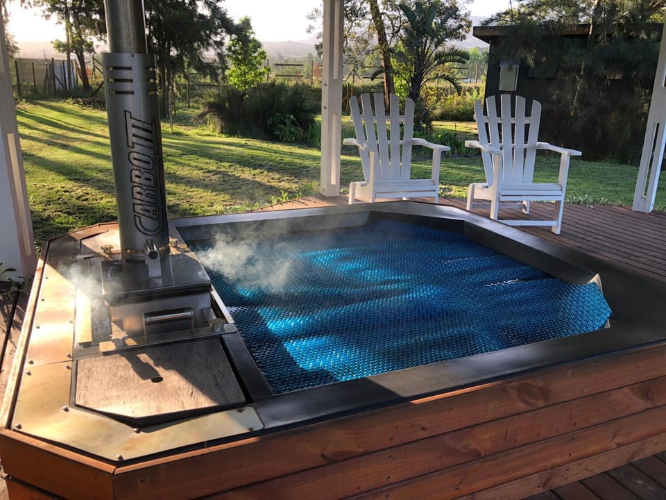 Natural landscape, Hot Tub, Hot Tub, Balcony/Terrace, sunbed