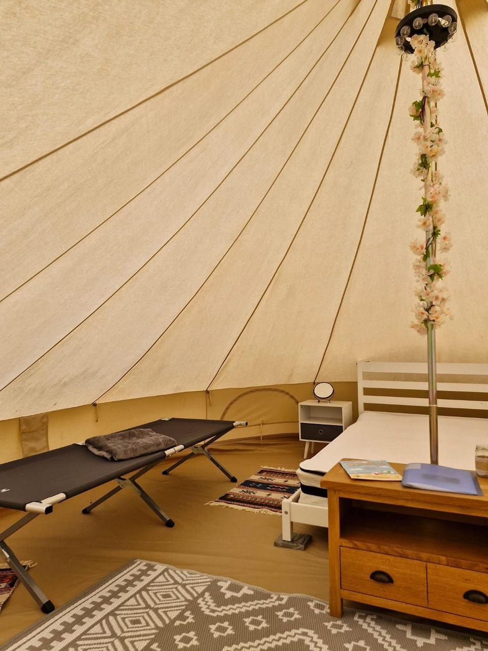 I do glamping penhallow campsite Ltd Luxury tent in England