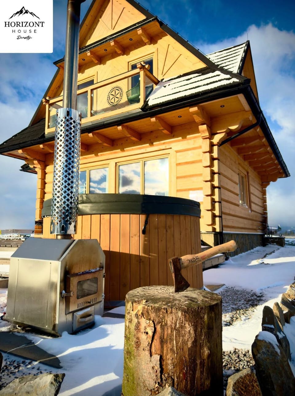 Property building, Day, Natural landscape, Winter