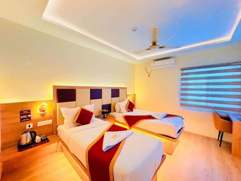 Bed, TV and multimedia, Photo of the whole room, Bedroom, air conditioner
