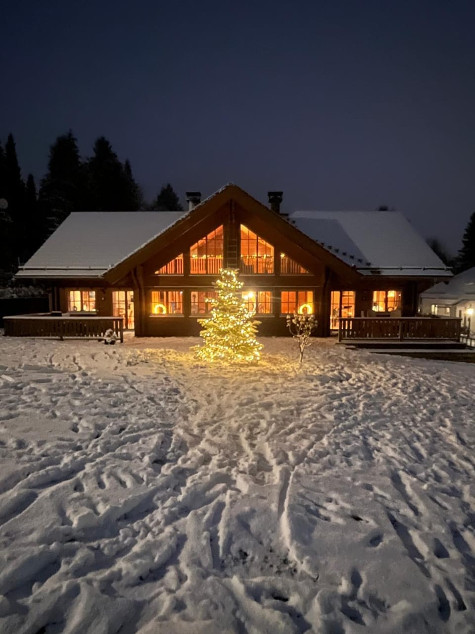 Property building, Winter