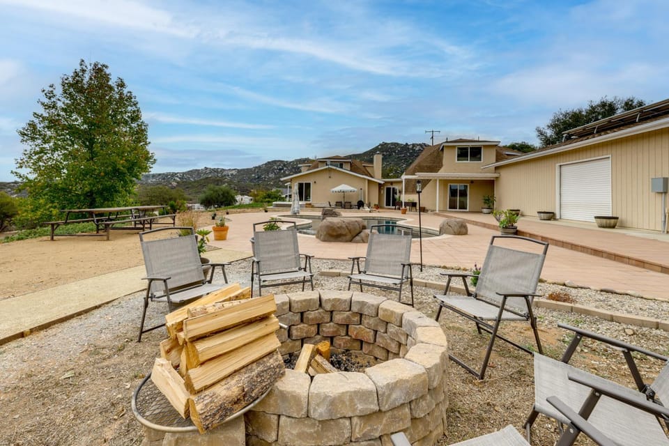 Near Hiking Trails! Luxe Family Home in Lakeside House in Southern California