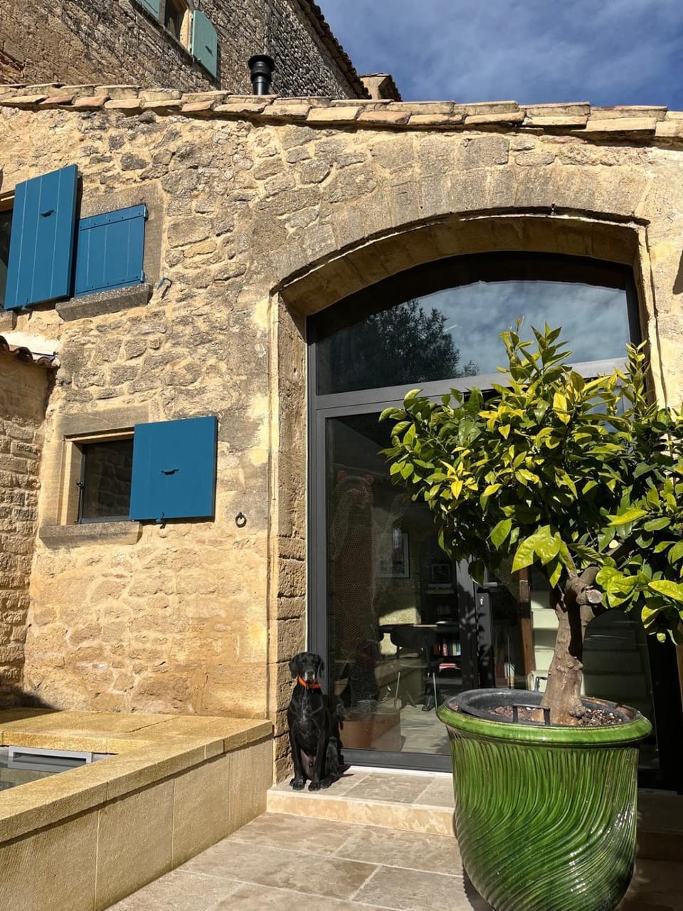 Patio, Facade/entrance, Animals