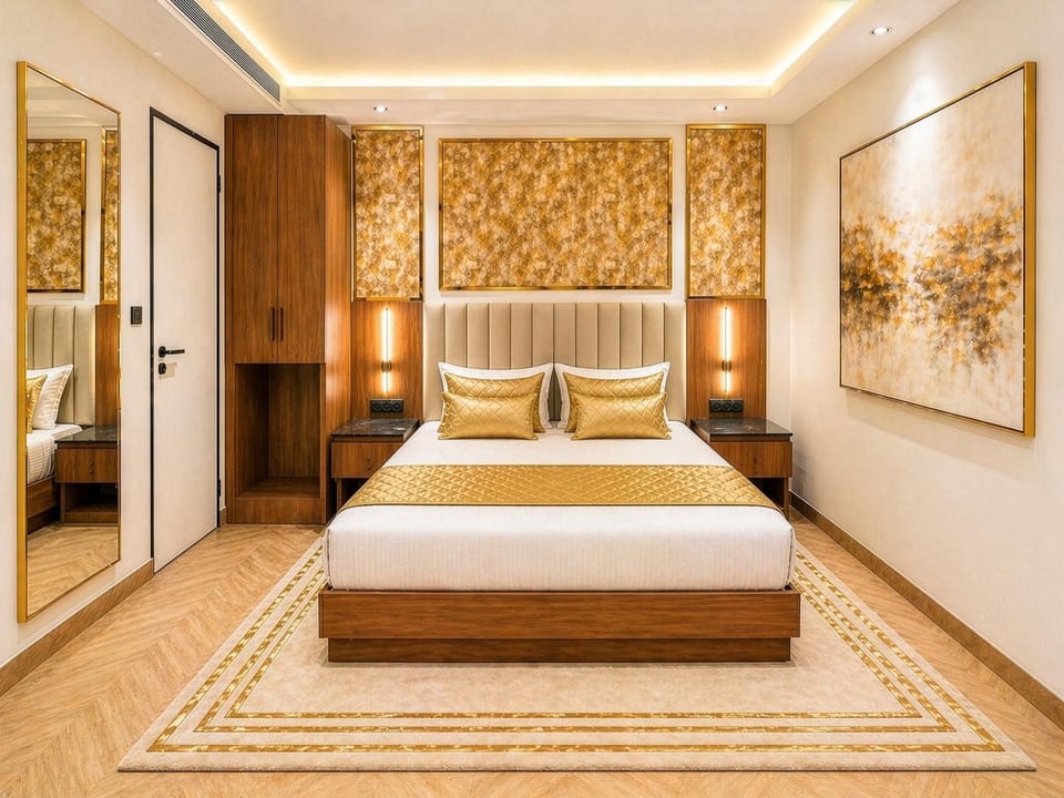Bed, Photo of the whole room, Bedroom